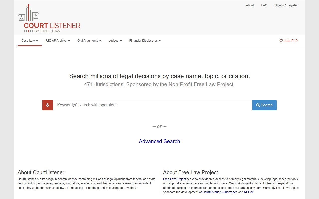 Lapeer County court records research through the CourtListener legal archive