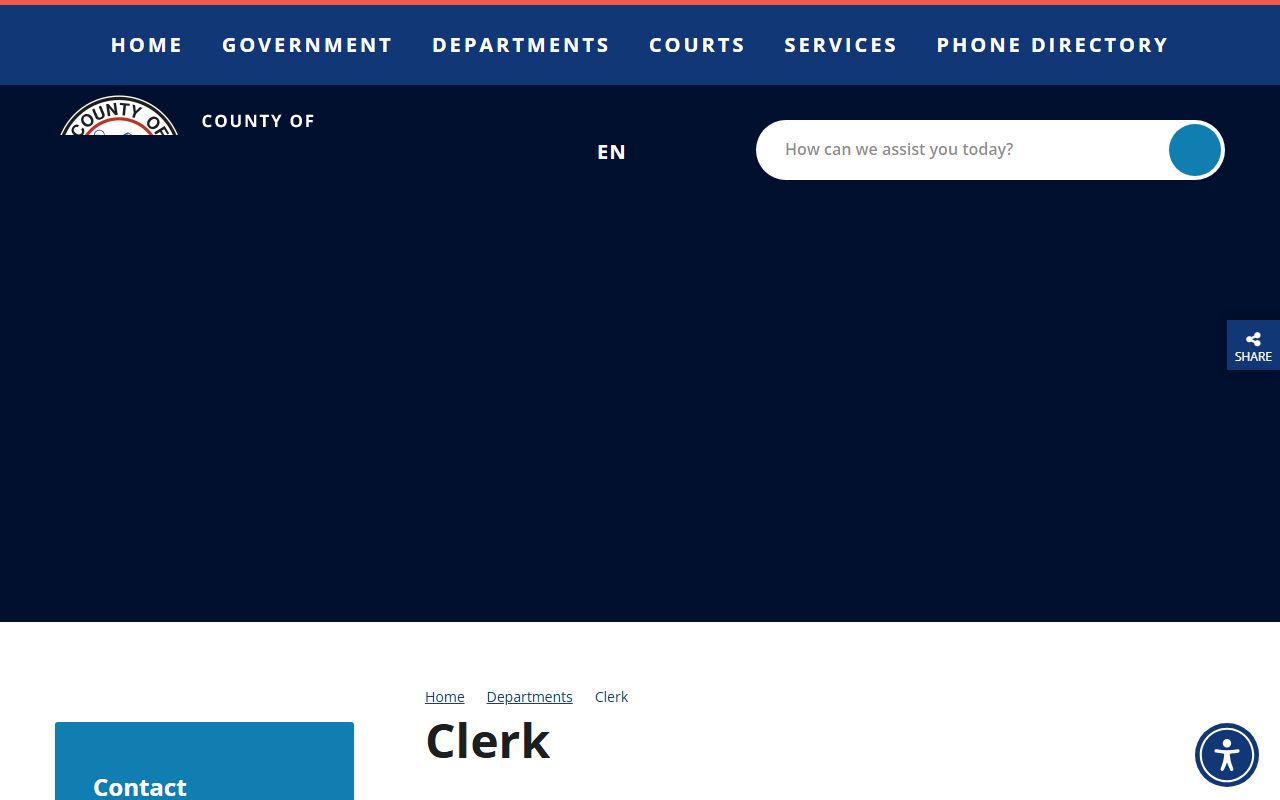 Lapeer County Clerk page for court records and certified copies
